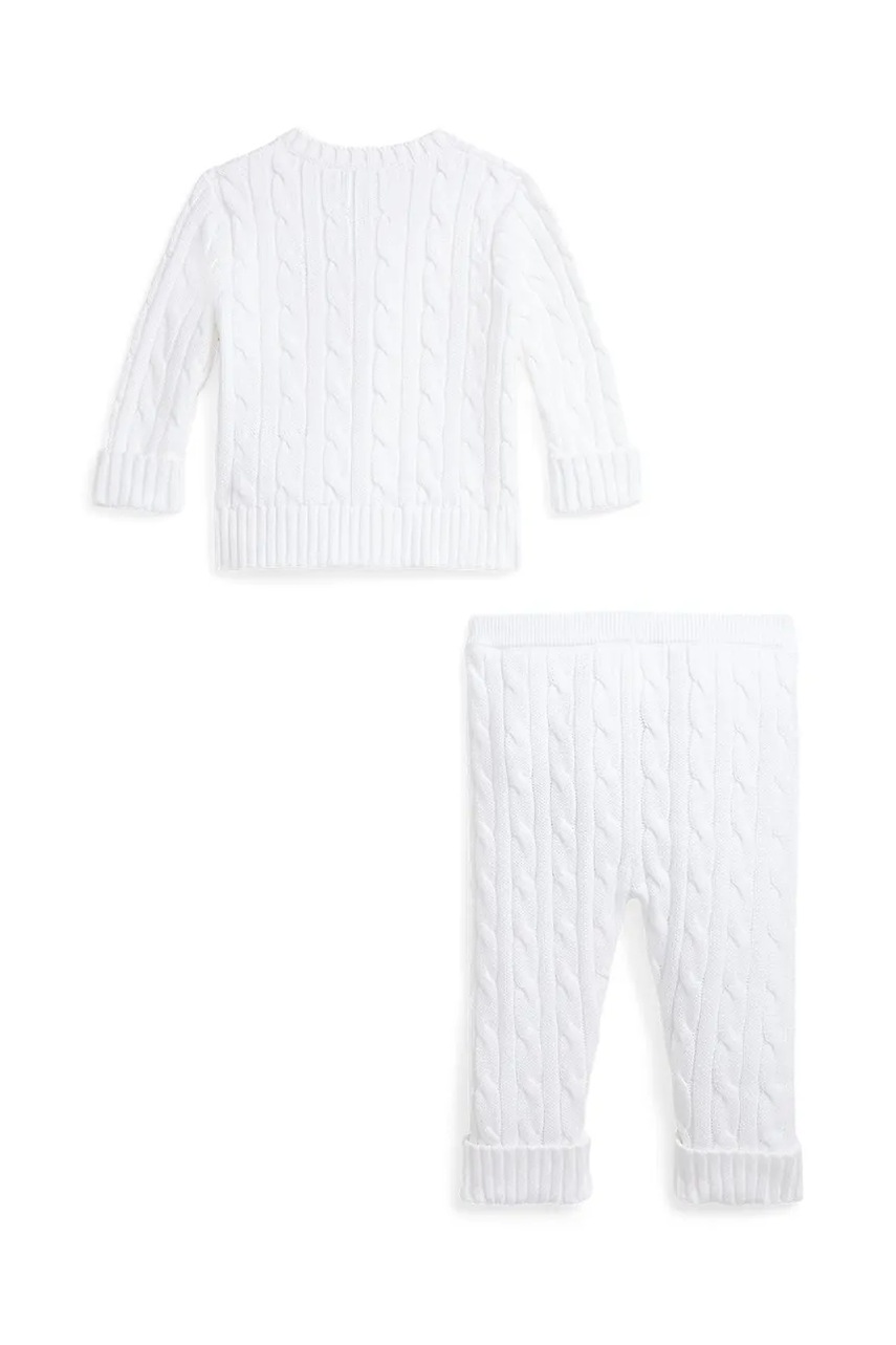 Комплект Polo Ralph Lauren цвет белый 320966889004 Комплект Polo Ralph Lauren цвет белый 320966889004