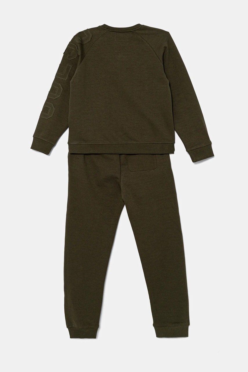 Детский спортивный костюм Guess цвет зелёный L5YG01 KCCH0