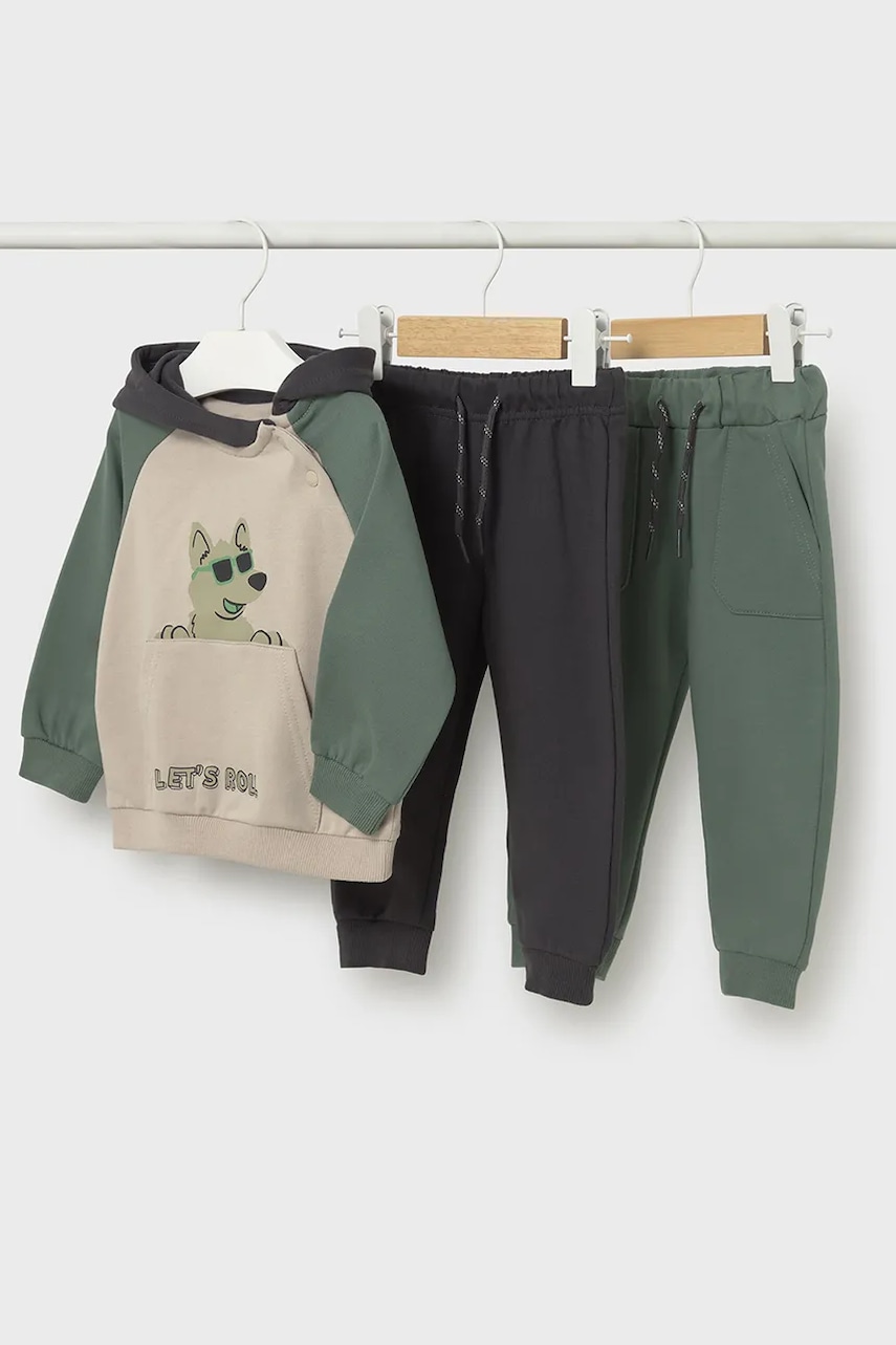 Mayoral trening bebeluși culoarea verde, 2835 Mayoral trening bebeluși culoarea verde, 2835