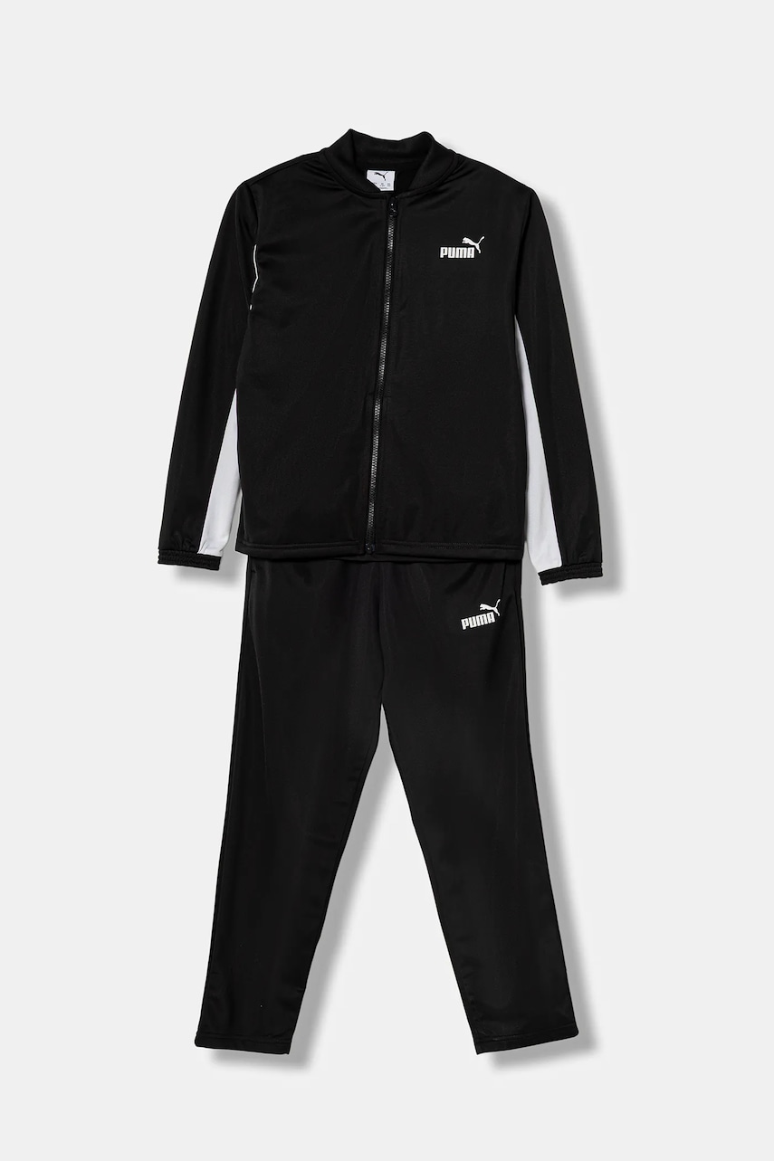 Детский спортивный костюм Puma Poly Baseball Suit B цвет чёрный 686295 Детский спортивный костюм Puma Poly Baseball Suit B цвет чёрный 686295