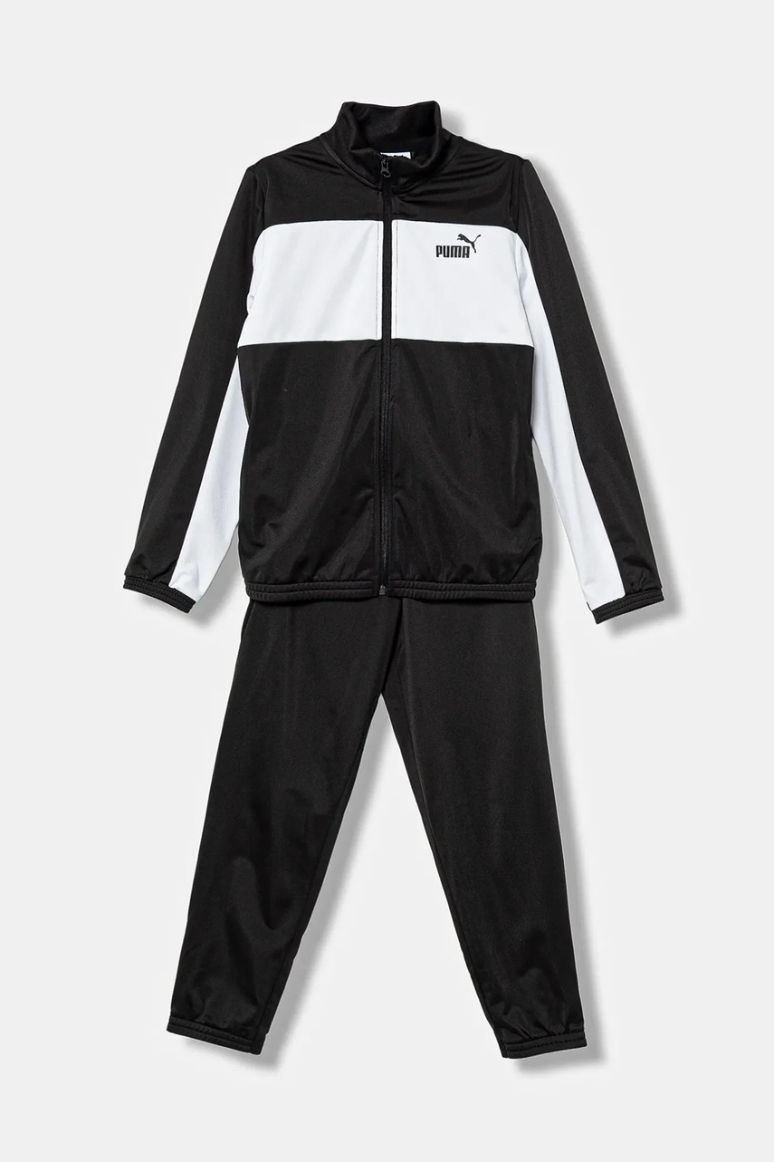 Детский спортивный костюм Puma PUMA Poly Colorblock Suit B цвет чёрный 687361