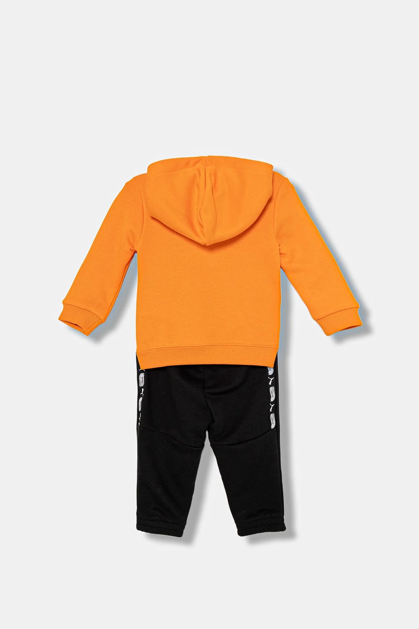 Детский спортивный костюм Puma PUMA X HOT WHEELS MINICATS Loungewear Set INF TR цвет оранжевый 632399 Детский спортивный костюм Puma PUMA X HOT WHEELS MINICATS Loungewear Set INF TR цвет оранжевый 632399