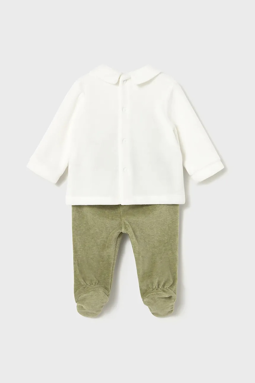 Комплект для младенцев Mayoral Newborn цвет зелёный 2562 Комплект для младенцев Mayoral Newborn цвет зелёный 2562