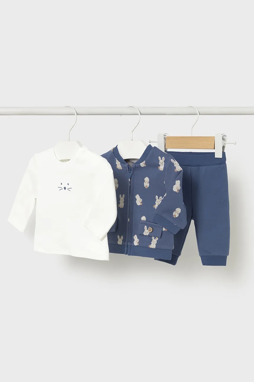 Mayoral Newborn trening bebeluși culoarea bleumarin, 2622