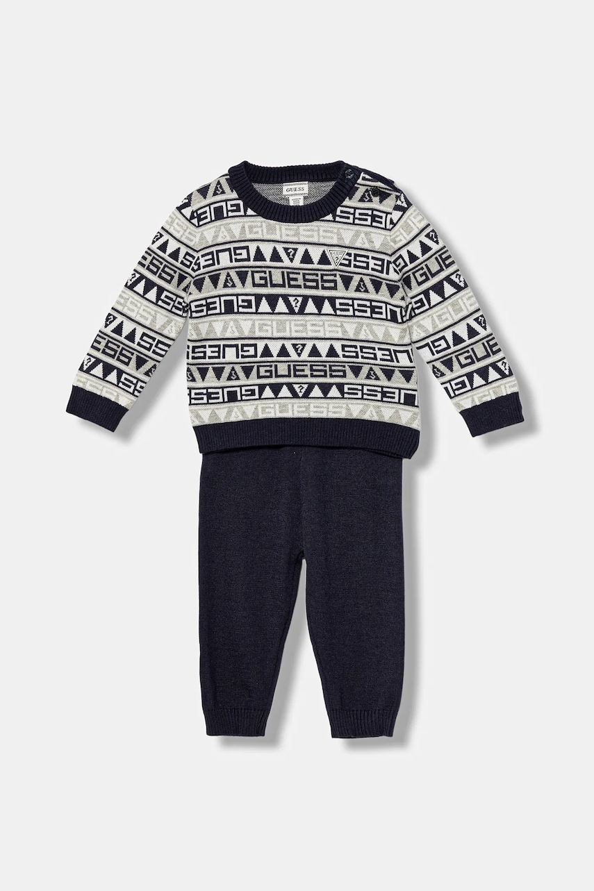Levně Kojenecká sada Guess 2-pack tmavomodrá barva, I5BG10 Z2BB0