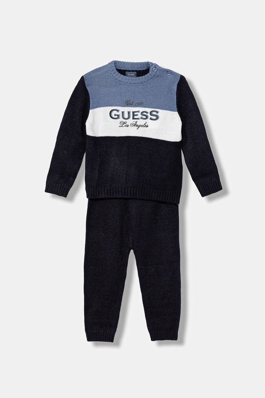 Levně Kojenecká sada Guess 2-pack tmavomodrá barva, I5BG14 Z32N0