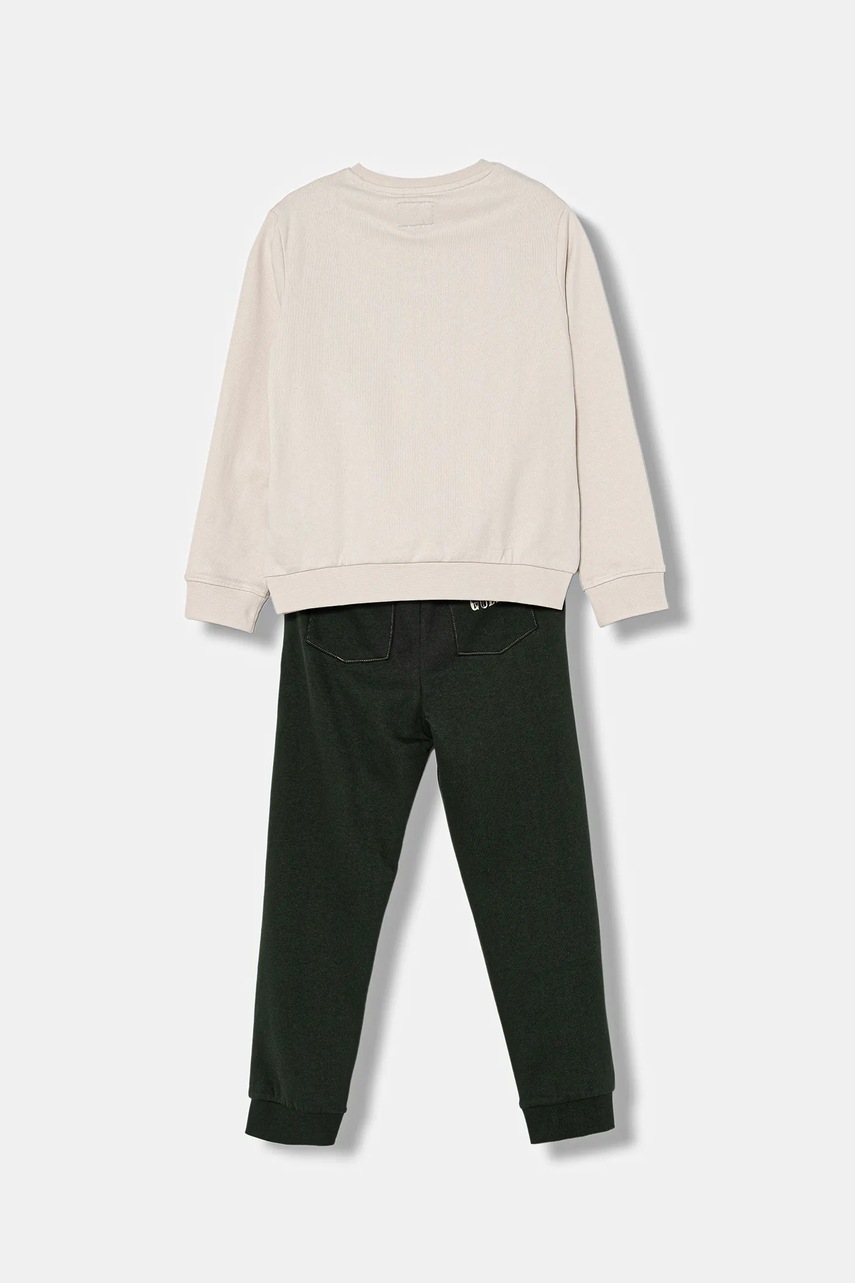 Детский спортивный костюм Guess цвет бежевый N5BG08 KAX74