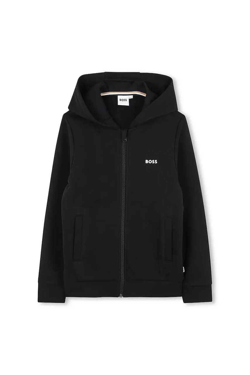 Спортивный костюм для младенцев BOSS цвет чёрный J52403 Спортивный костюм для младенцев BOSS цвет чёрный J52403