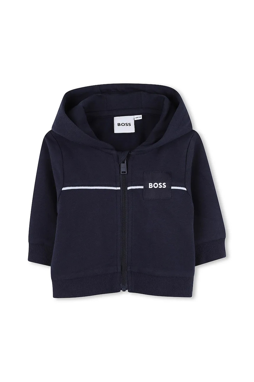 Спортивный костюм для младенцев BOSS цвет синий J52527 Спортивный костюм для младенцев BOSS цвет синий J52527
