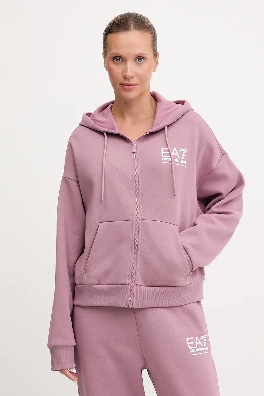 Спортивный костюм EA7 Emporio Armani цвет розовый AF10377-7W000425 Спортивный костюм EA7 Emporio Armani цвет розовый AF10377-7W000425