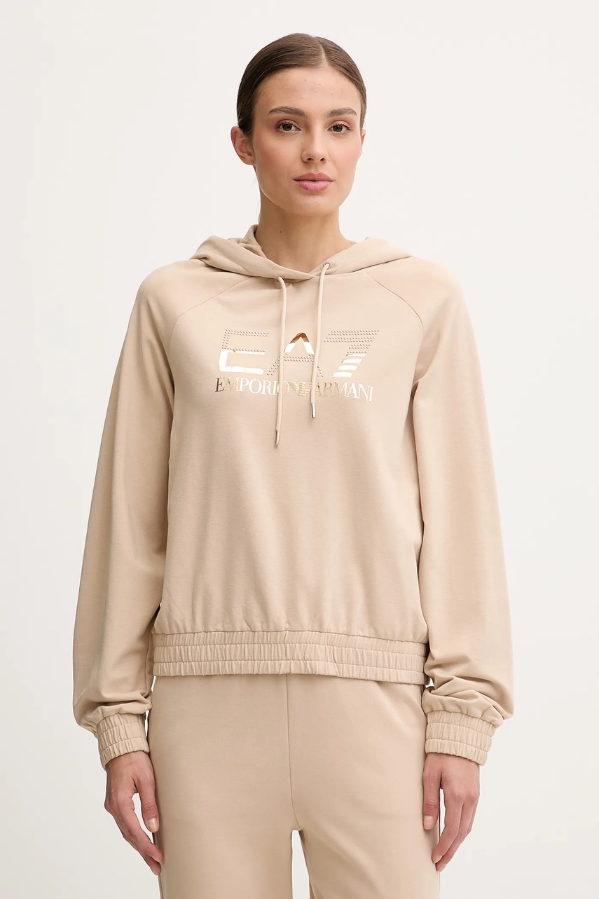 Спортивный костюм EA7 Emporio Armani цвет бежевый AF12502.7W000687