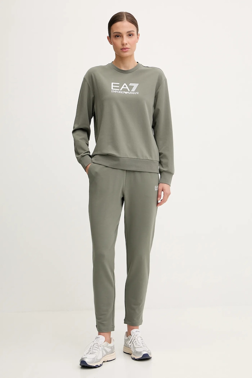 EA7 Emporio Armani trening culoarea verde, AF13135.7W000115
