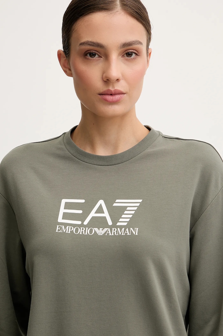 EA7 Emporio Armani tepláková súprava dámska bavlnená s elastanom