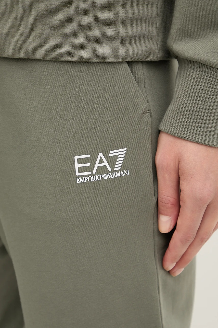 EA7 Emporio Armani tepláková súprava dámska bavlnená s elastanom