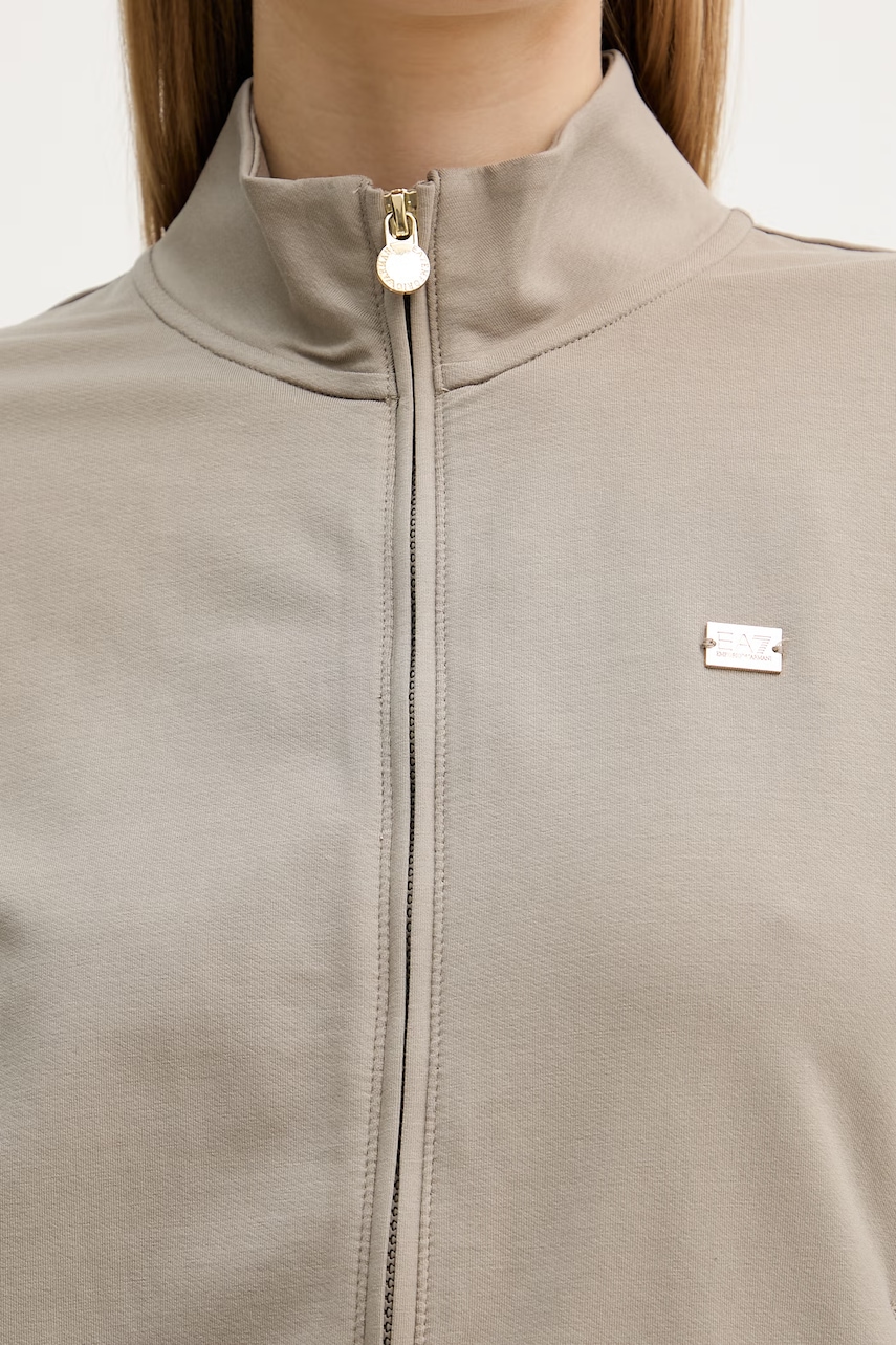 EA7 Emporio Armani tepláková súprava dámska bavlnená s elastanom