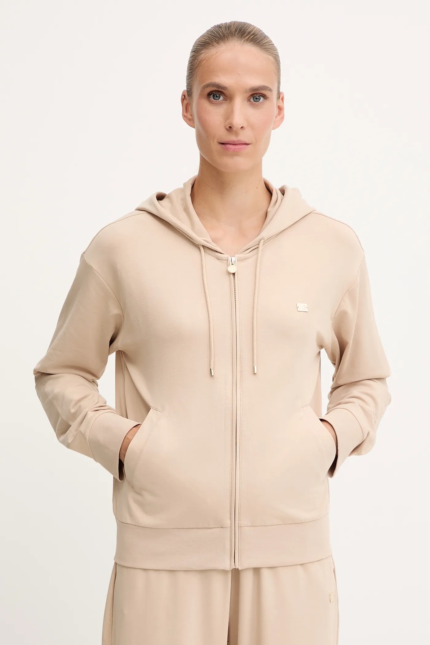 Спортивный костюм EA7 Emporio Armani цвет бежевый AF13135.7W000464