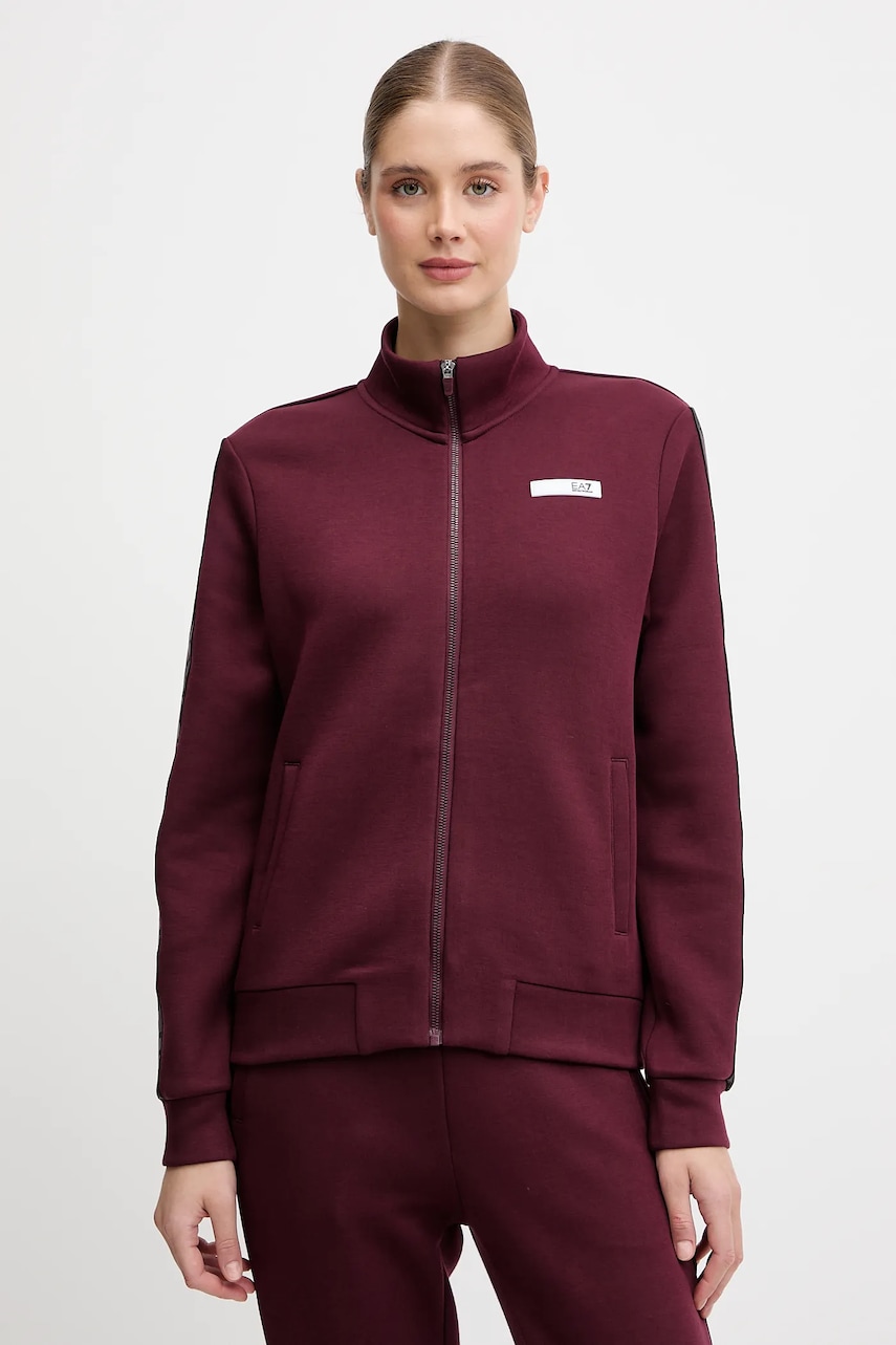 Спортивный костюм EA7 Emporio Armani цвет бордовый AF13151.7W000680 Спортивный костюм EA7 Emporio Armani цвет бордовый AF13151.7W000680