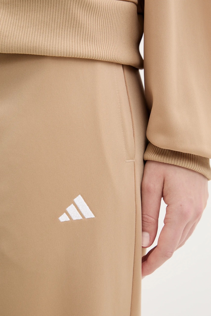 Φόρμα adidas Feelcozy χρώμα: μπεζ, JX0514 φωτογραφία