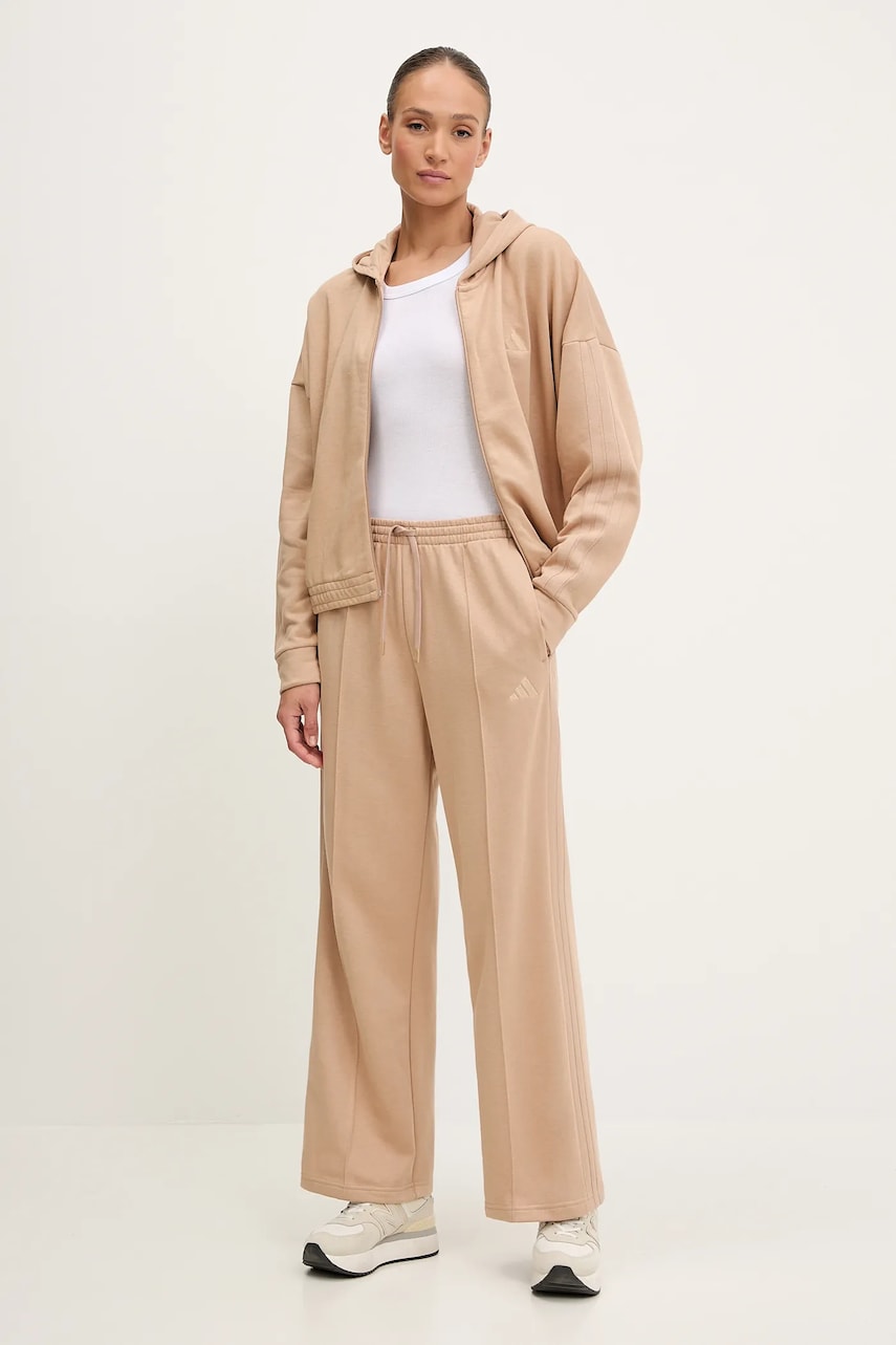 Tory Burch curea de piele cu doua fete Logo culoarea alb, 157857-137
