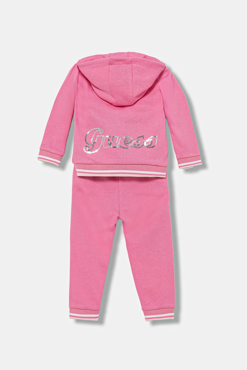 Cпортивний костюм для немовлят Guess колір рожевий A5YG00 KA6R4