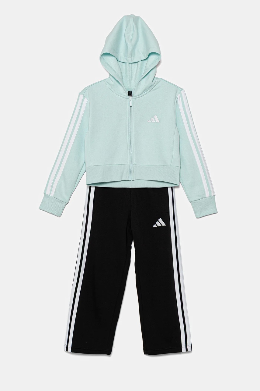 Детский спортивный костюм adidas цвет бирюзовый JN2438 Детский спортивный костюм adidas цвет бирюзовый JN2438