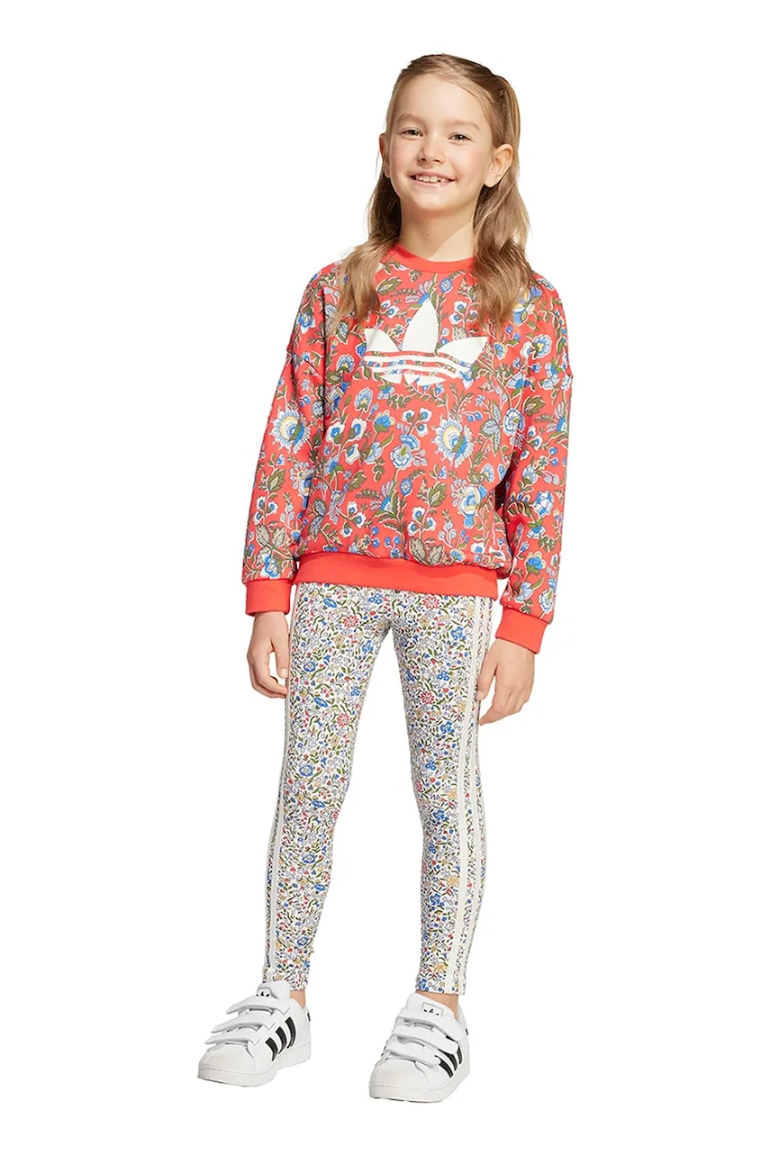 adidas Originals trening copii culoarea roșu, JV7803