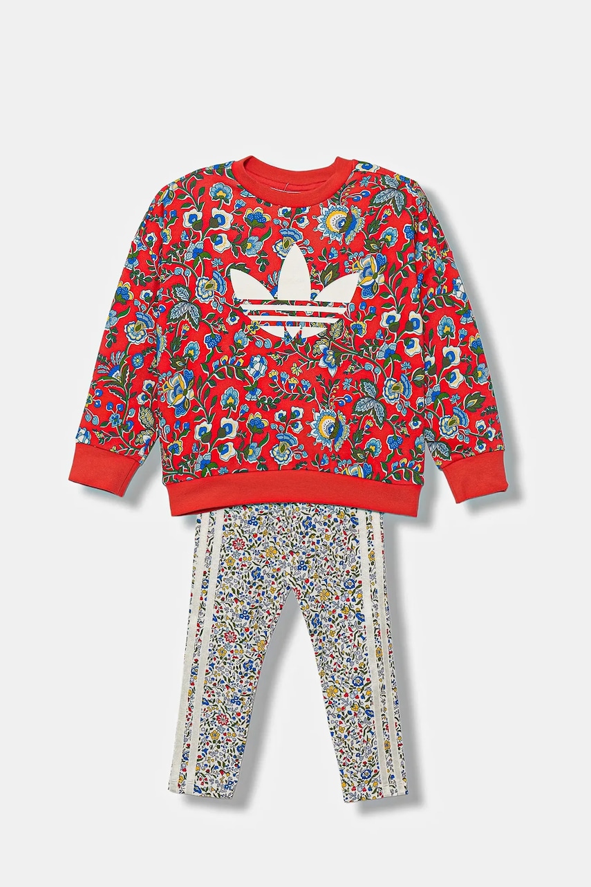 adidas Originals trening copii culoarea roșu, JV7803