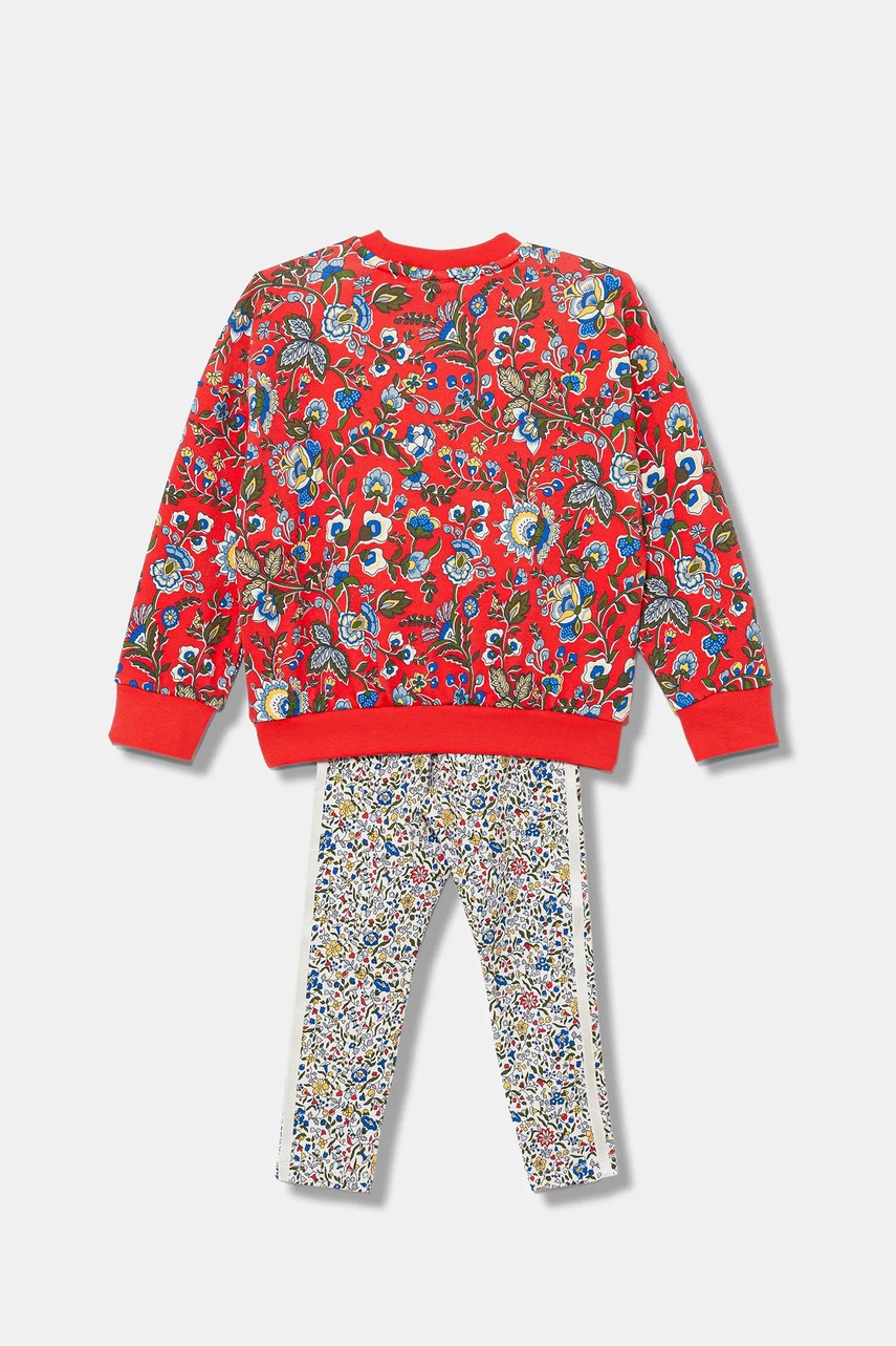 Дитячий спортивний костюм adidas Originals колір червоний JV7803