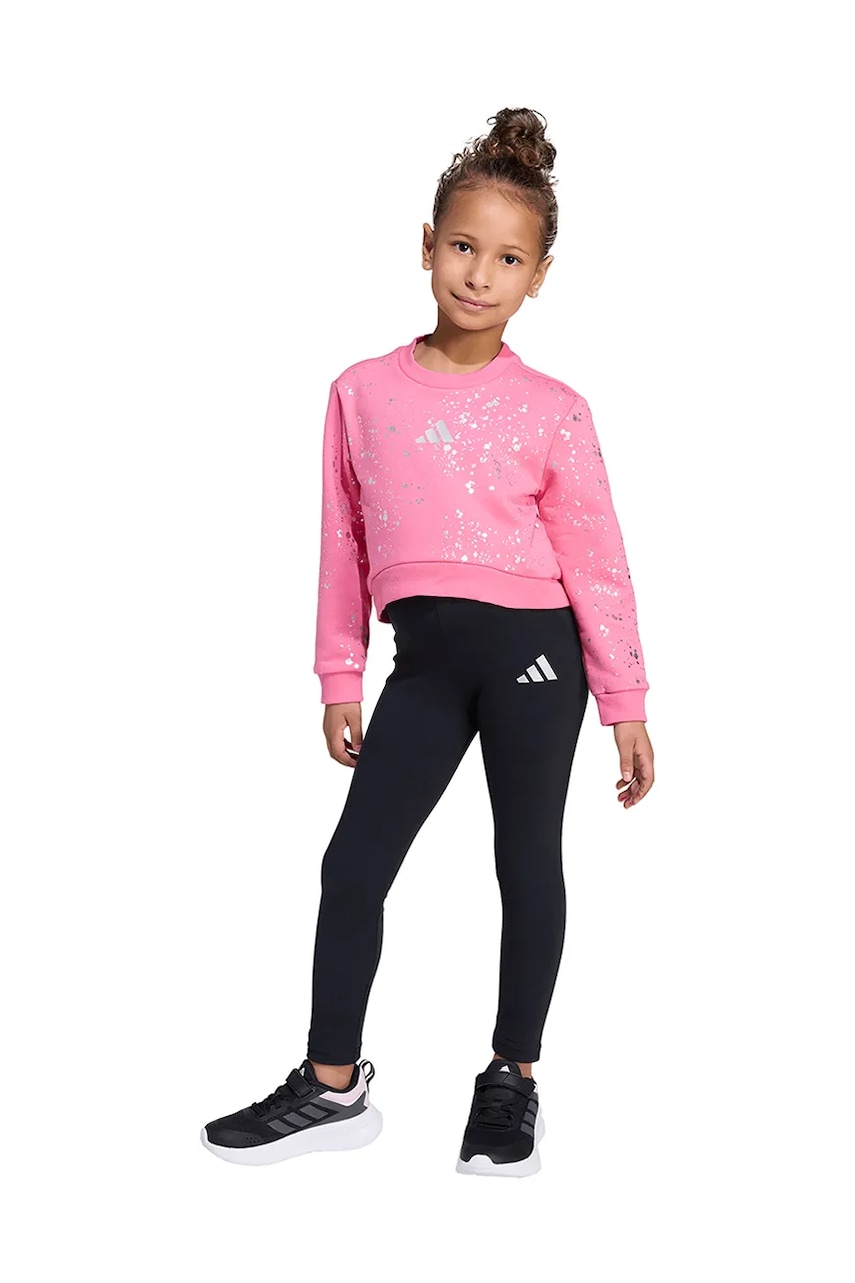 adidas compleu copii culoarea roz, JW2419