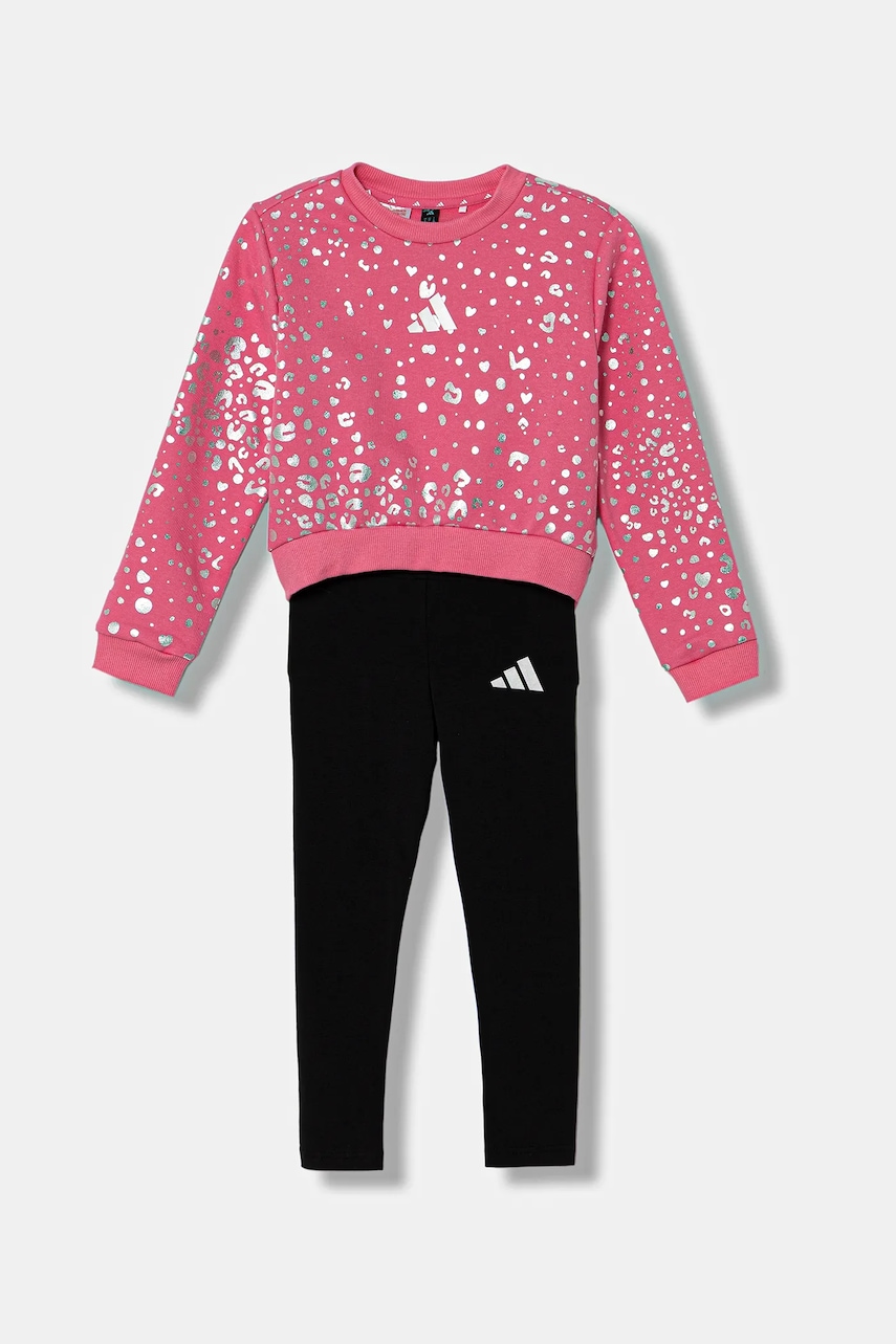 Детский комплект adidas цвет розовый JW2419 в Одессе Детский комплект adidas цвет розовый JW2419 в Одессе
