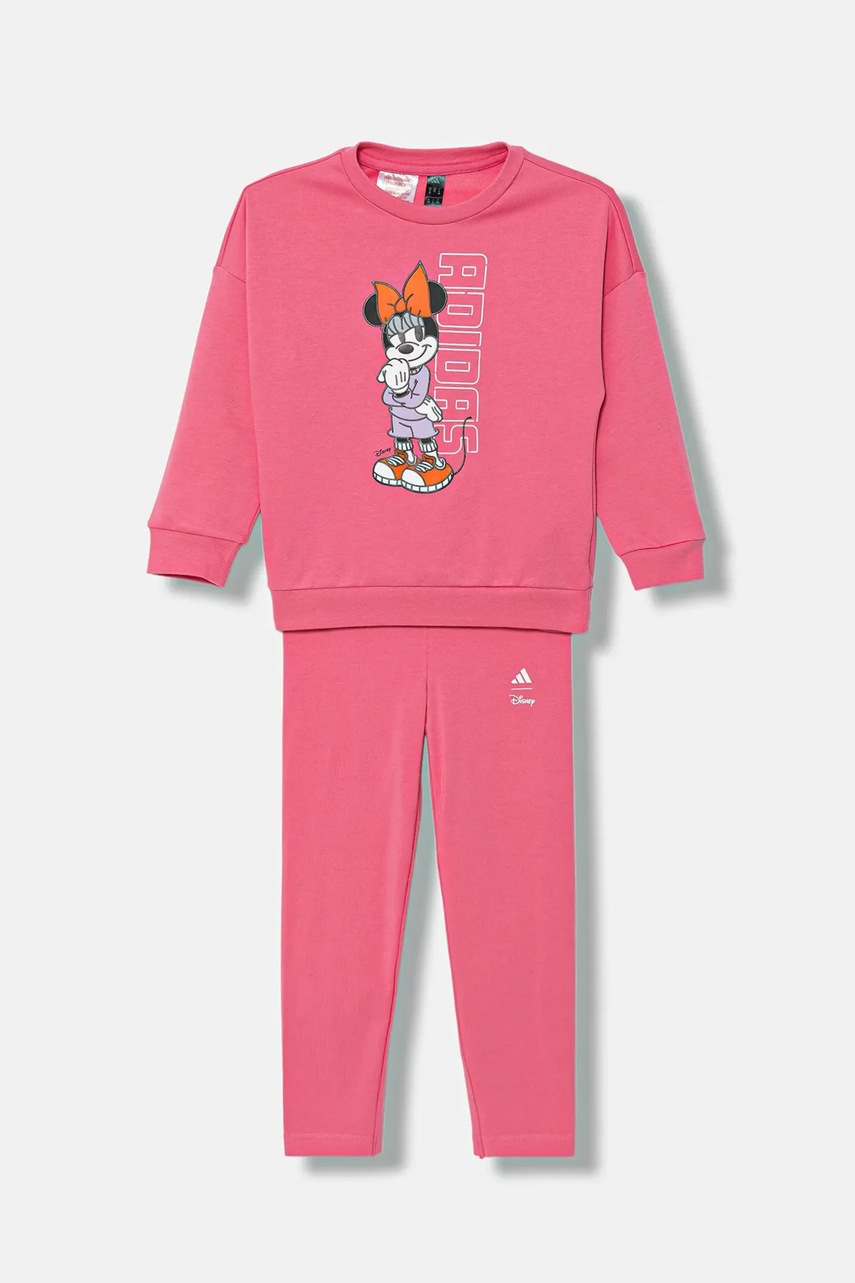 adidas trening copii culoarea roz, JY3470