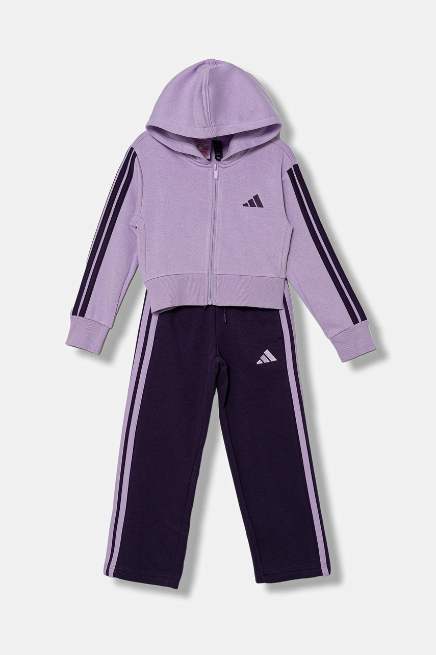 Детский спортивный костюм adidas цвет фиолетовый JN2439 Детский спортивный костюм adidas цвет фиолетовый JN2439