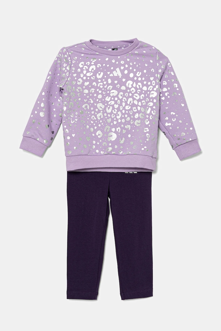 adidas trening bebeluși culoarea violet, JW2434