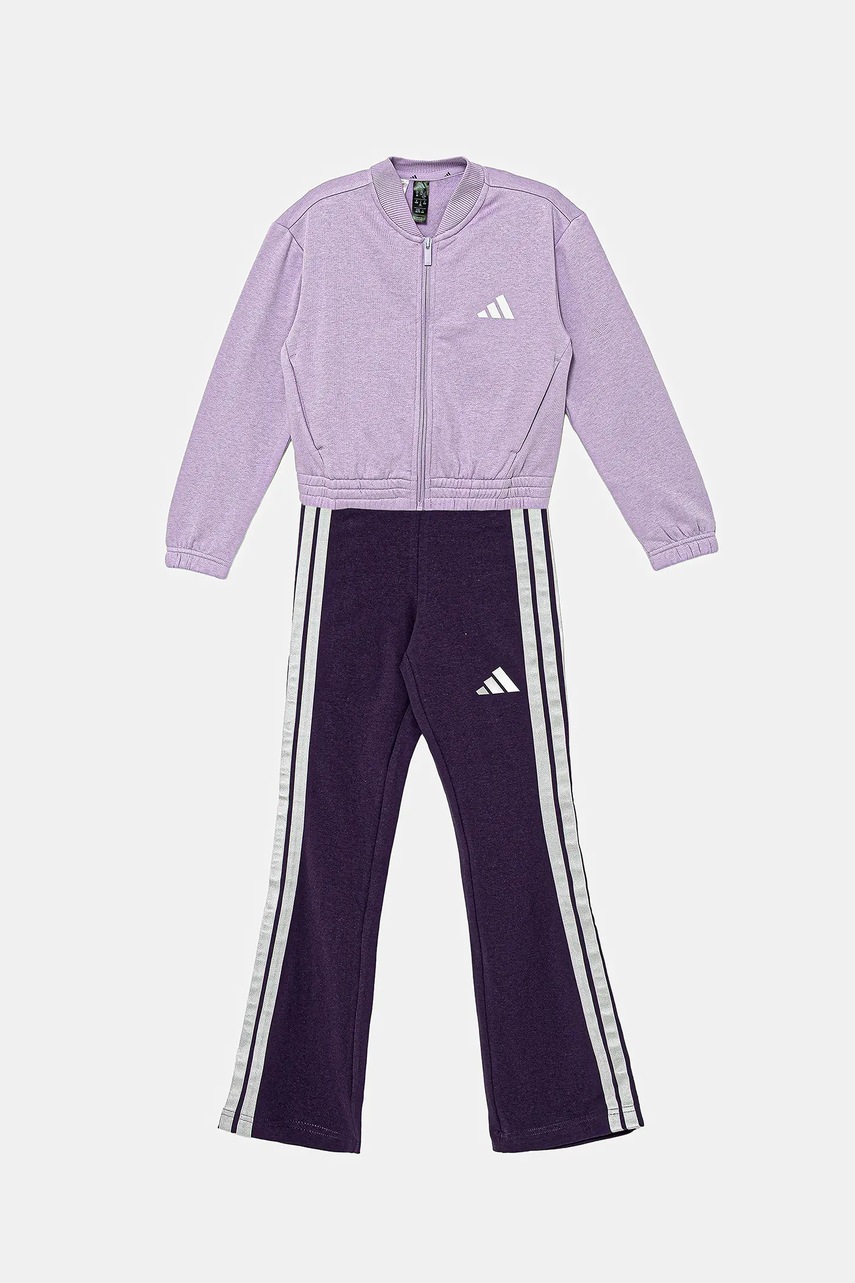 Детский спортивный костюм adidas цвет фиолетовый JX0207 Детский спортивный костюм adidas цвет фиолетовый JX0207