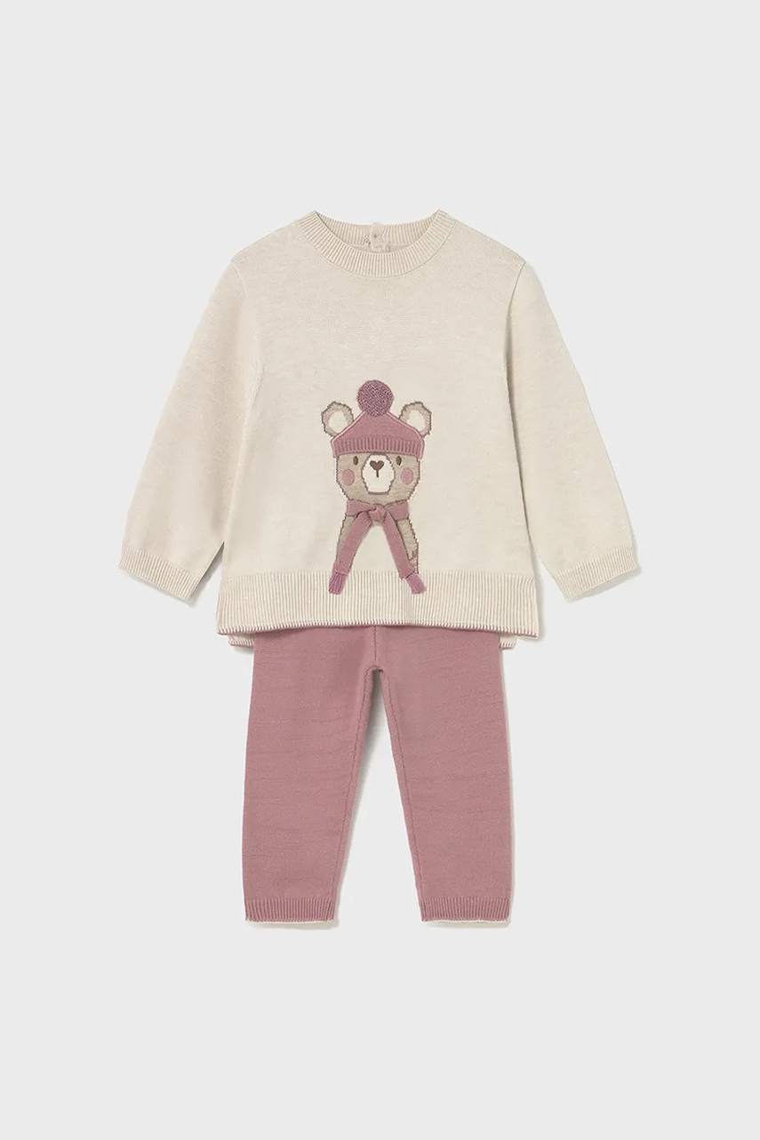 Mayoral compleu bebe culoarea roz, 2595