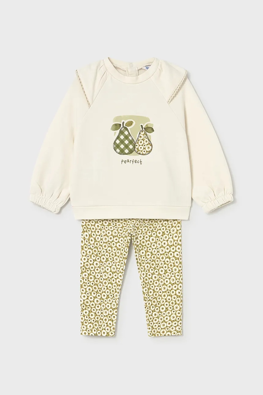 Mayoral compleu bebe culoarea verde, 2741