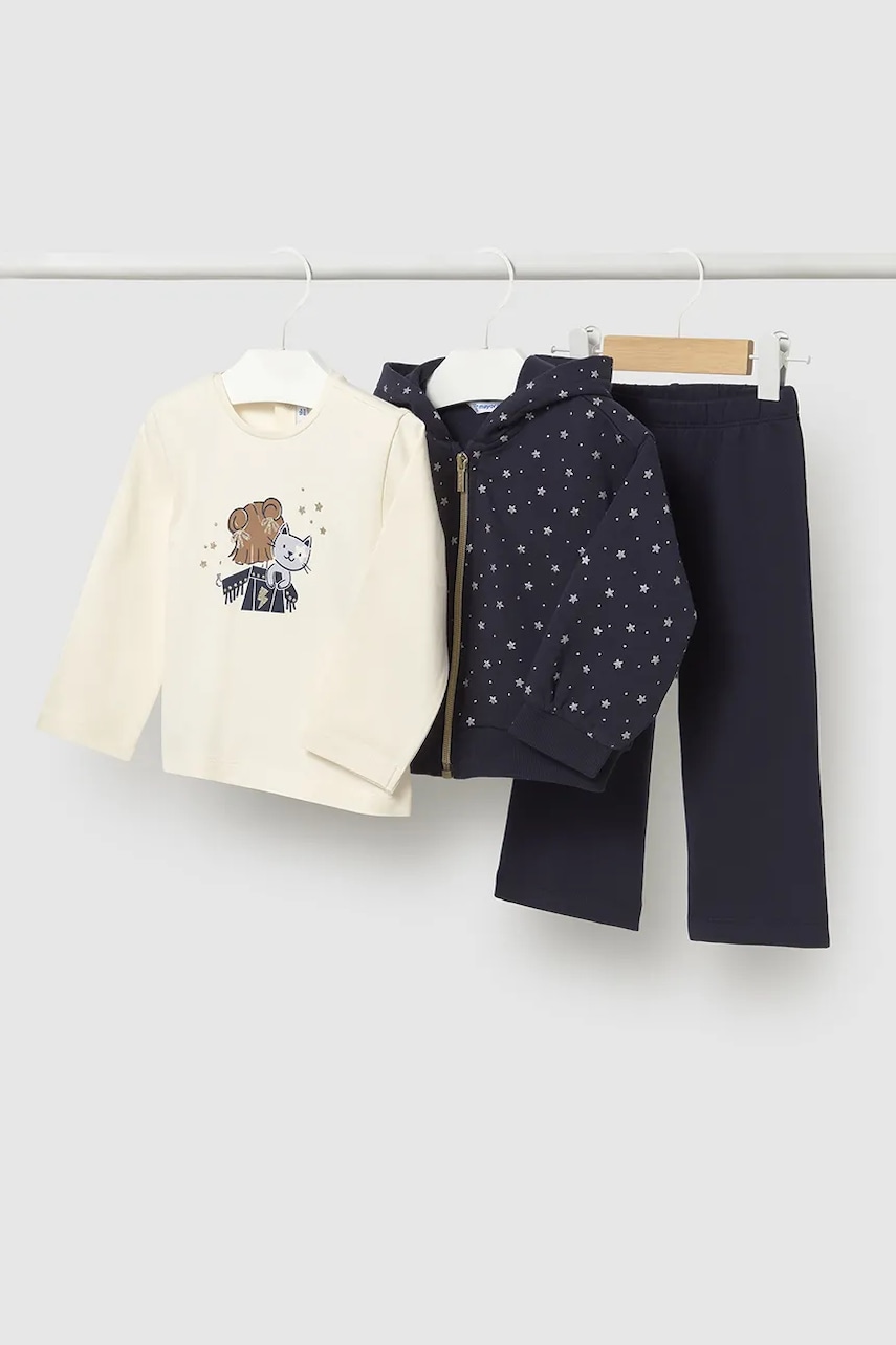 Mayoral set de trening pentru copii culoarea bleumarin, 2842