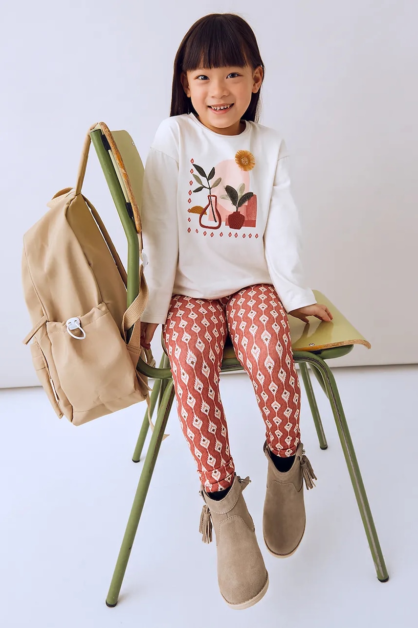 Mayoral set de bumbac pentru copii culoarea roșu, 4719