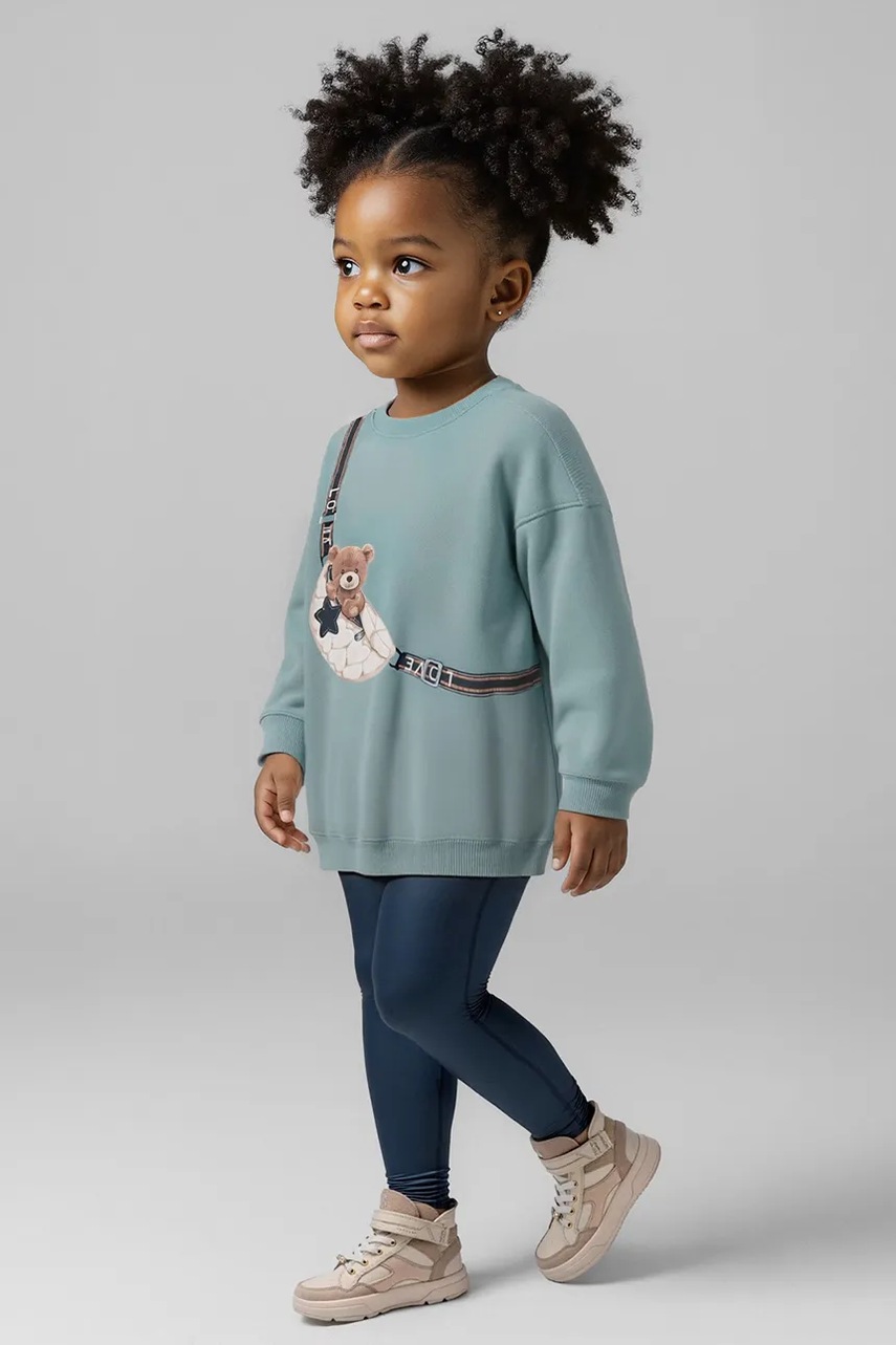 Levně Dětská souprava Mayoral zelená barva, 4727