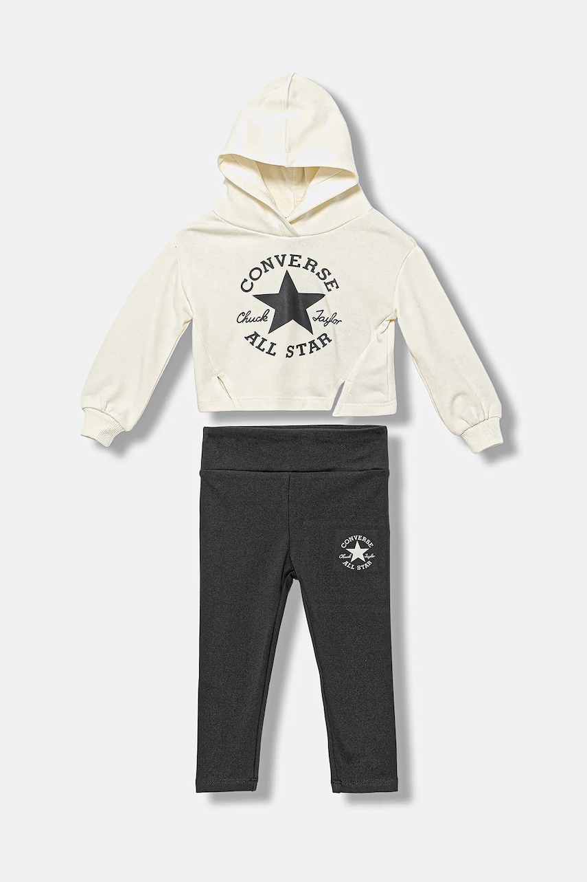 Converse set de trening pentru copii culoarea bej, 1CH580