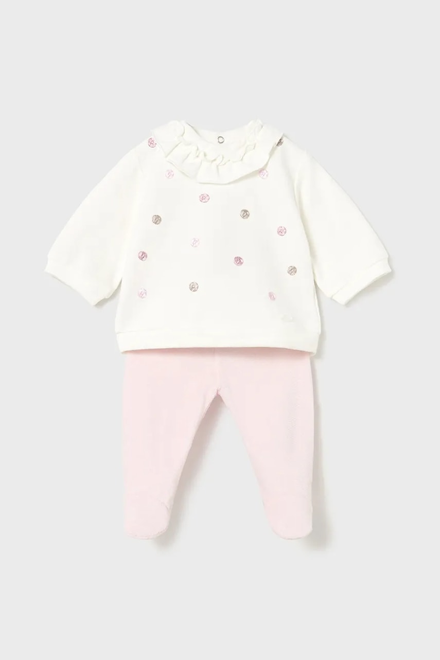 Mayoral Newborn compleu bebe culoarea roz, 2555