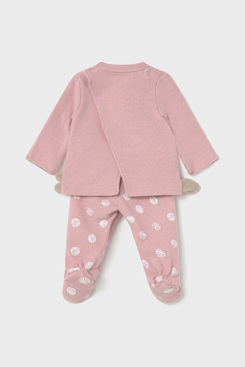 Комплект для младенцев Mayoral Newborn цвет розовый 2558 Комплект для младенцев Mayoral Newborn цвет розовый 2558