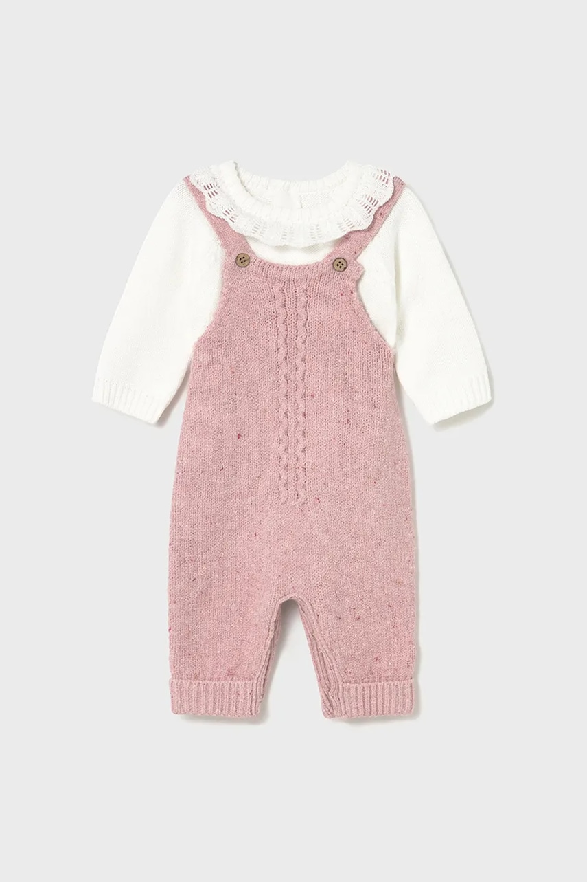 Mayoral Newborn compleu bebe culoarea roz, 2605