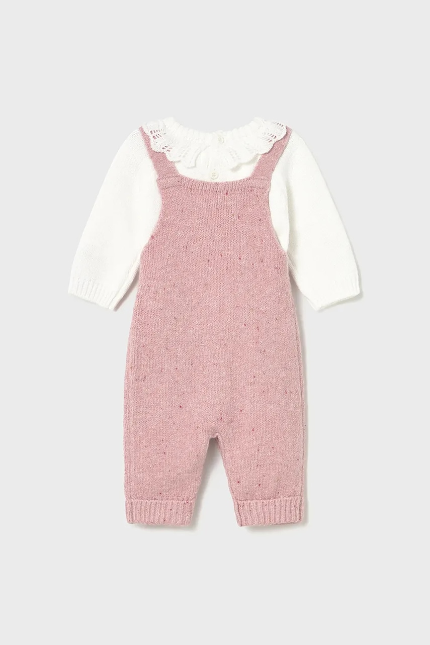 Комплект для младенцев Mayoral Newborn цвет розовый 2605 Комплект для младенцев Mayoral Newborn цвет розовый 2605