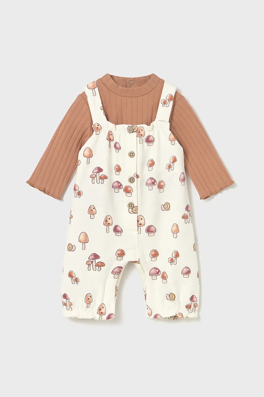Комплект для младенцев Mayoral Newborn цвет коричневый 2606