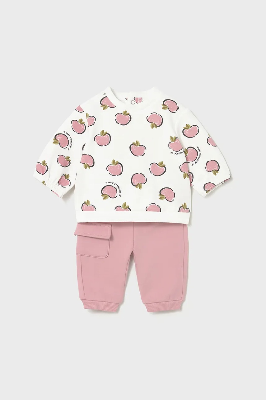 Комплект для младенцев Mayoral Newborn 4 шт цвет розовый 2630