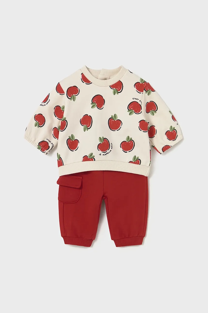 Комплект для младенцев Mayoral Newborn 4 шт цвет красный 2630 Комплект для младенцев Mayoral Newborn 4 шт цвет красный 2630