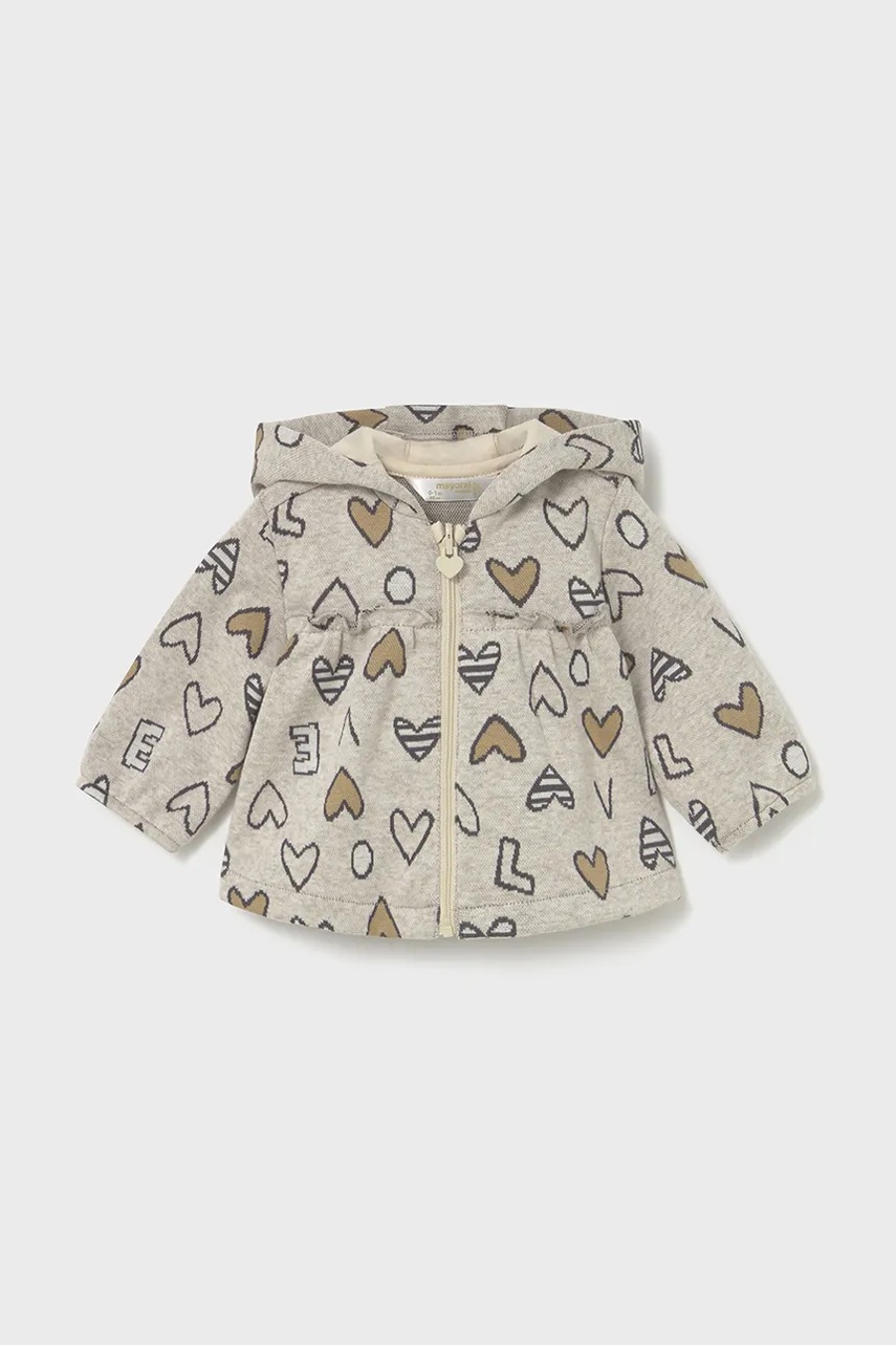 Спортивный костюм для младенцев Mayoral Newborn цвет коричневый 2633