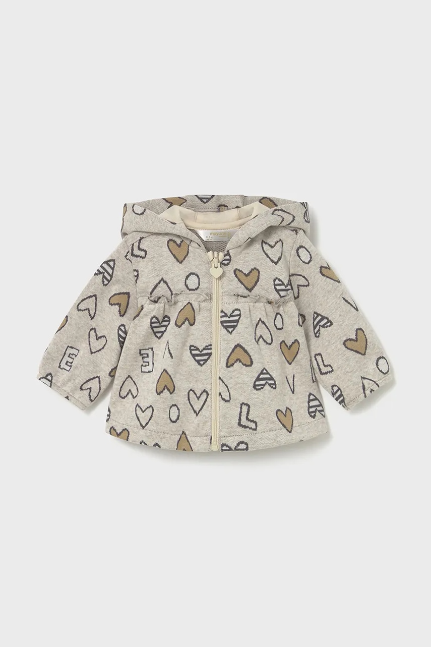 Спортивный костюм для младенцев Mayoral Newborn цвет коричневый 2633 Спортивный костюм для младенцев Mayoral Newborn цвет коричневый 2633