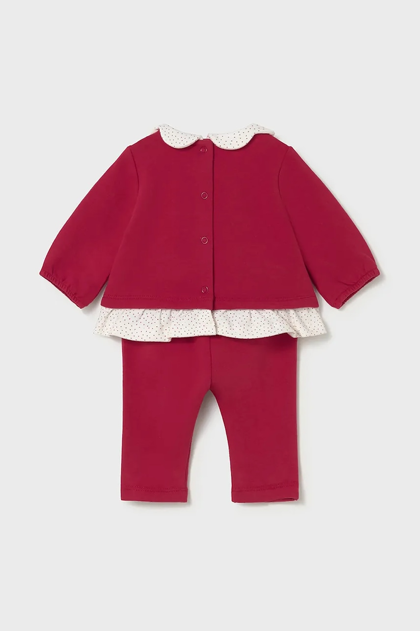 Комплект для младенцев Mayoral Newborn 2 шт цвет красный 2707 Комплект для младенцев Mayoral Newborn 2 шт цвет красный 2707